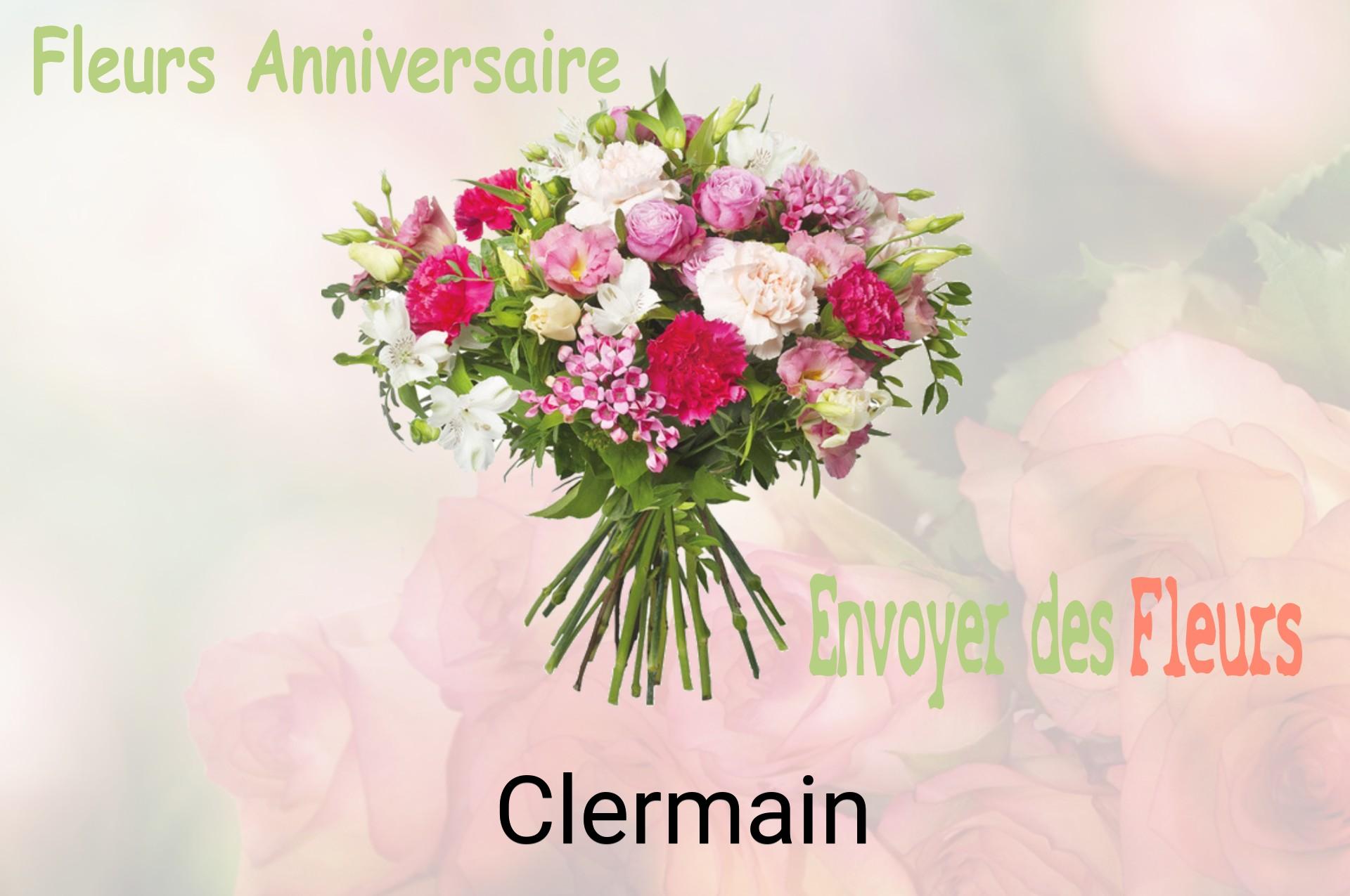 Bouquet de fleurs d’anniversaire livré à Clermain