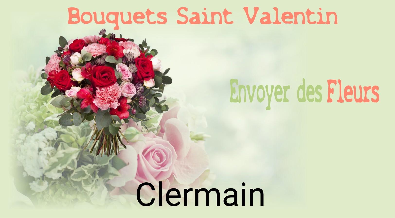 Roses de Saint-Valentin livrées à Clermain